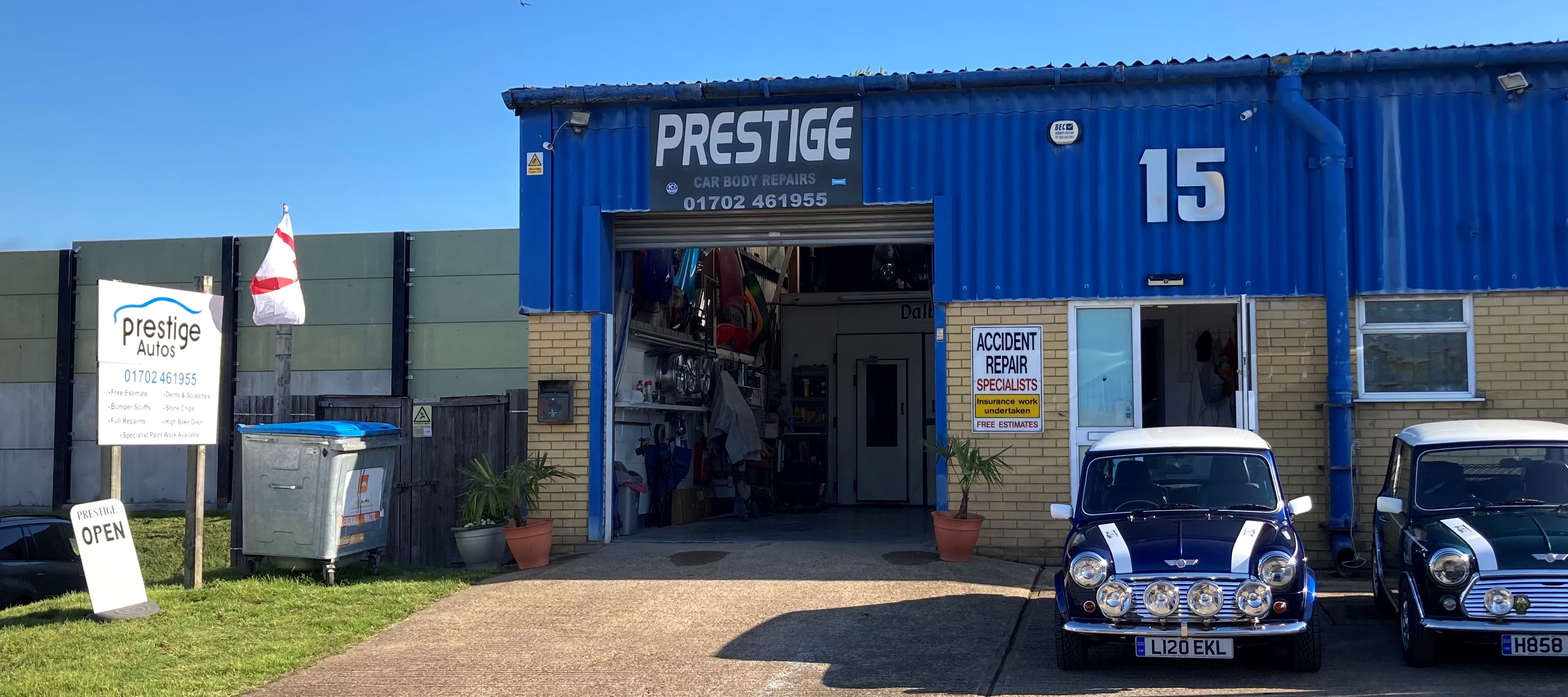 prestige autos car repairs southend