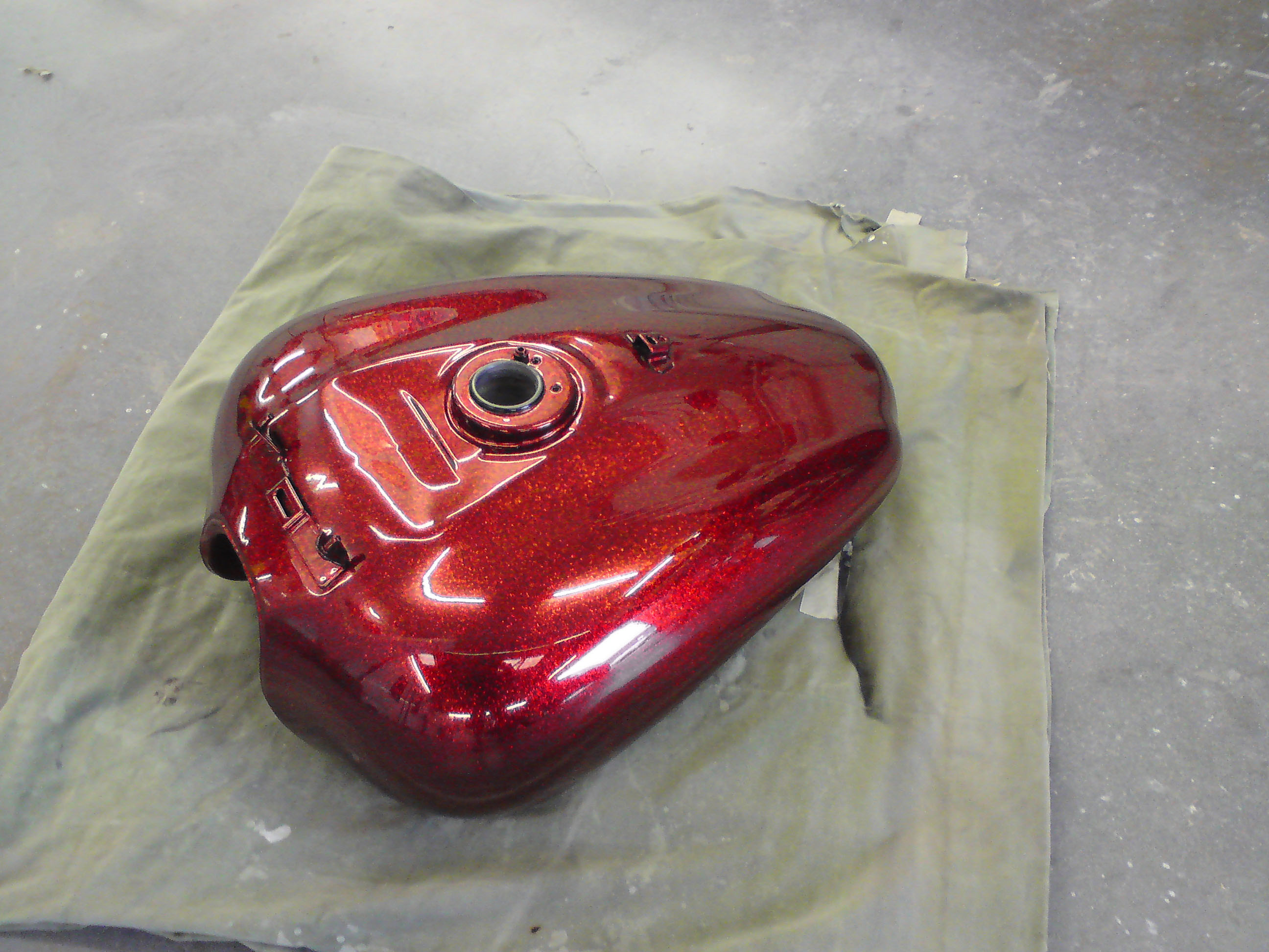 Harly Petrol Tank - Specialist Paintwork